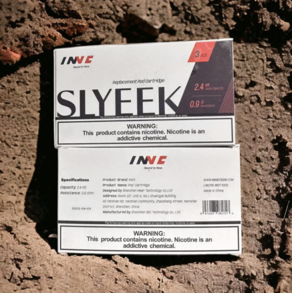 INVC Slyeek 斯萊克 0.9 空煙彈 相容二代三代四代主機